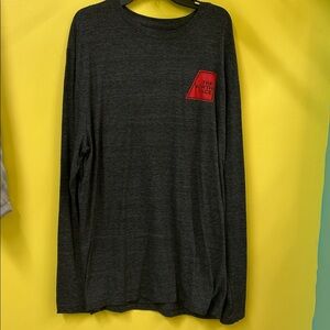 XL The North Face Men's Charcoal Long Sleeve Tee
